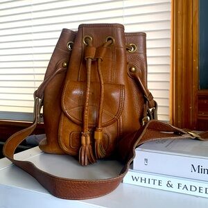 Dooney & Bourke Vintage Leather Bucket bag.